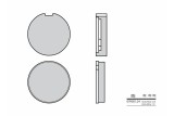 Plaquettes de frein BREMBO route carbone céramique - 07KS0124