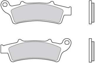 Plaquettes de frein BREMBO Scooter carbone céramique - 07045