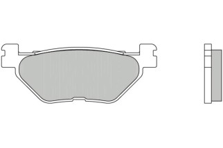 Plaquettes de frein BREMBO route métal fritté - 07YA39SP