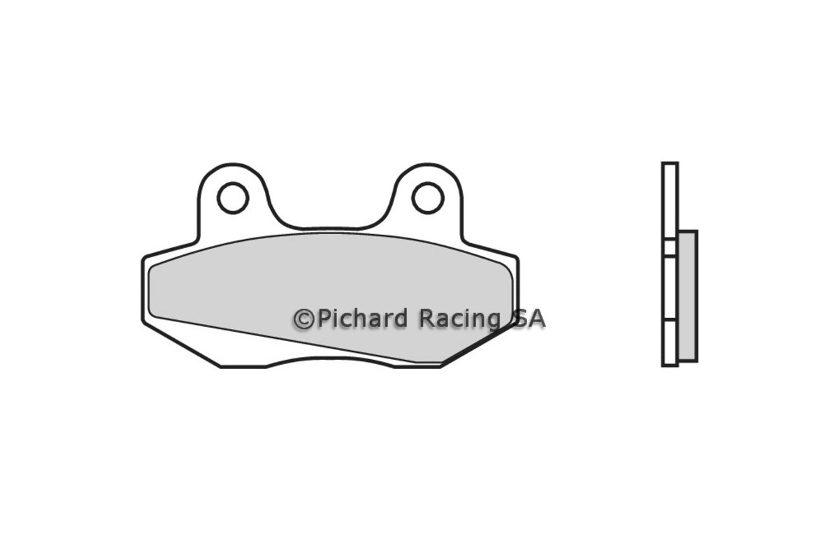Plaquettes de frein BREMBO Scooter carbone céramique - 07027