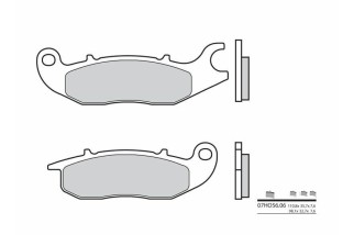 Plaquettes de frein BREMBO route carbone céramique - 07HO5606