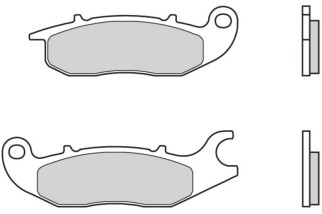 Plaquettes de frein BREMBO route carbone céramique - 07HO5606