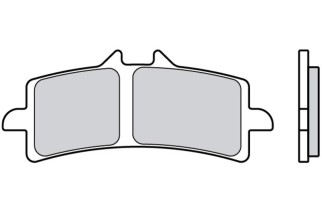 Plaquettes de frein BREMBO métal fritté - 07BB3793