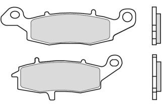 Plaquettes de frein BREMBO route carbone céramique - 07KA1807