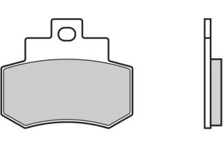 Plaquettes de frein BREMBO Scooter carbone céramique - 07051