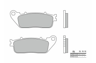 Plaquettes de frein BREMBO route carbone céramique - 07HO13CC