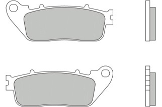 Plaquettes de frein BREMBO route carbone céramique - 07HO13CC