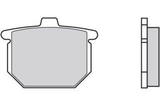 Plaquettes de frein BREMBO route carbone céramique - 07HO1212