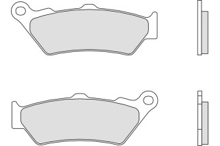 Plaquettes de frein BREMBO route carbone céramique - 07BB0306