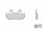 Plaquettes de frein BREMBO route carbone céramique - 07HO2107