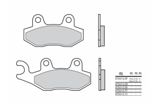 Plaquettes de frein BREMBO Off-Road métal fritté - 07SU12SD