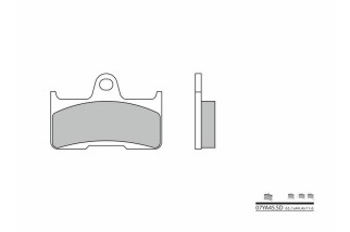 Plaquettes de frein BREMBO Off-Road métal fritté - 07YA45SD