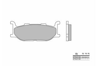 Plaquettes de frein BREMBO route carbone céramique - 07YA2709