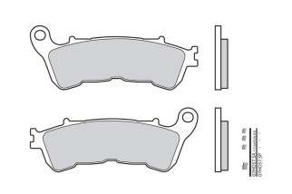 Plaquettes de frein BREMBO route métal fritté - 07HO57LA