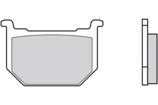 Plaquettes de frein BREMBO route carbone céramique - 07SU0312