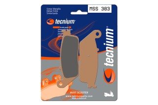 Plaquettes de frein TECNIUM Maxi Scooter métal fritté - MSS383
