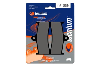 Plaquettes de frein TECNIUM route organique - MA229
