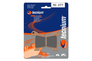 Plaquettes de frein TECNIUM MX/Quad métal fritté - MO277