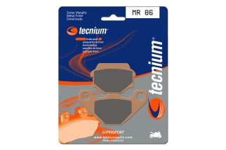 Plaquettes de frein TECNIUM Performance métal fritté - MR86