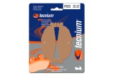 Plaquettes de frein TECNIUM Maxi Scooter métal fritté - MSS312