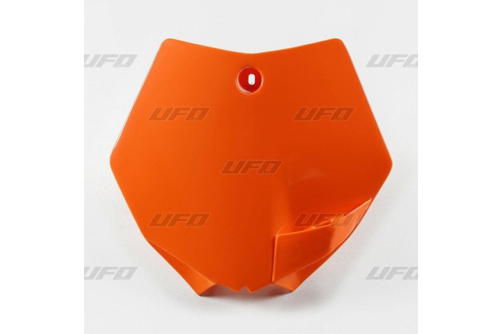 Plaque numéro frontale UFO orange KTM SX65