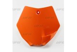 Plaque numéro frontale UFO orange KTM SX65