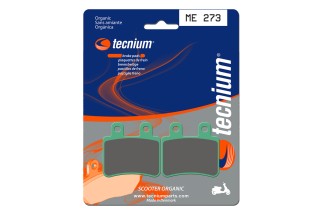 Plaquettes de frein TECNIUM Scooter organique - ME273