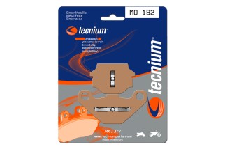 Plaquettes de frein TECNIUM MX/Quad métal fritté - MO192