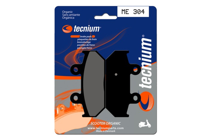Plaquettes de frein TECNIUM Scooter organique - ME304