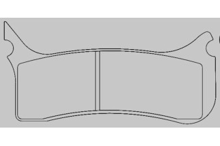 Plaquettes de frein BERINGER Standard route/Sport métal fritté - KIT1100F2