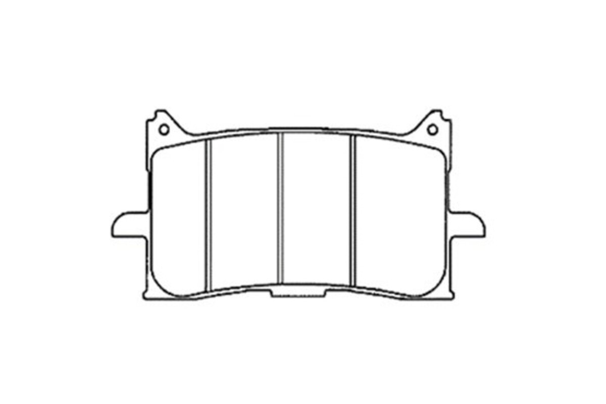 Plaquettes de frein NISSIN route /Off-Road métal fritté - 2P-371ST
