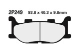 Plaquettes de frein NISSIN route semi-métallique - 2P-249NS