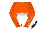 Plaque numéro frontale UFO KTM orange