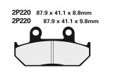 Plaquettes de frein NISSIN route semi-métallique - 2P-220NS