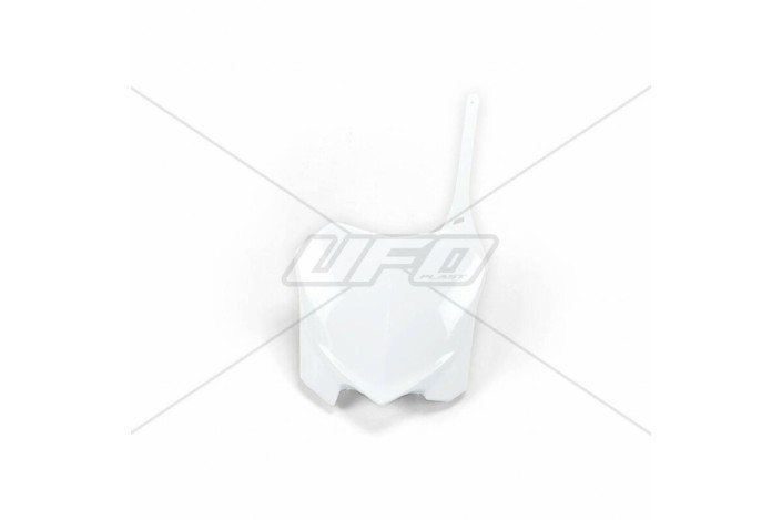 Plaque numéro frontale UFO blanc Honda CRF250R/450R