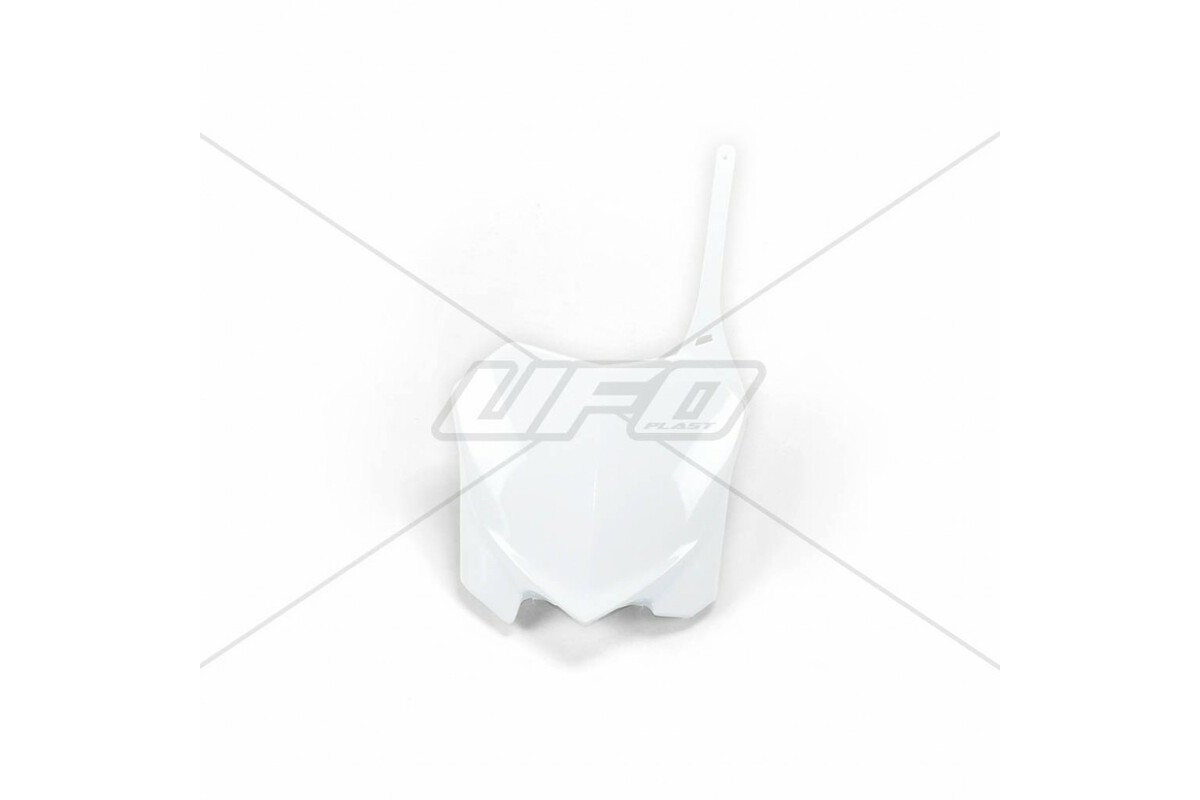 Plaque numéro frontale UFO blanc Honda CRF250R/450R