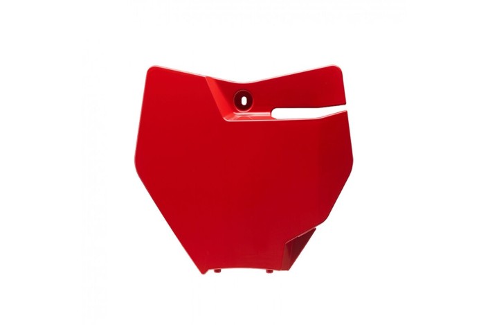 Plaque numéro frontale POLISPORT - rouge Gas Gas MC85