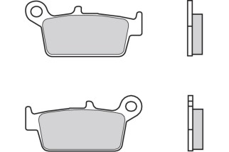 Plaquettes de frein BREMBO Scooter carbone céramique - 07028