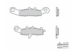 Plaquettes de frein BREMBO Off-Road métal fritté - 07KA22SX