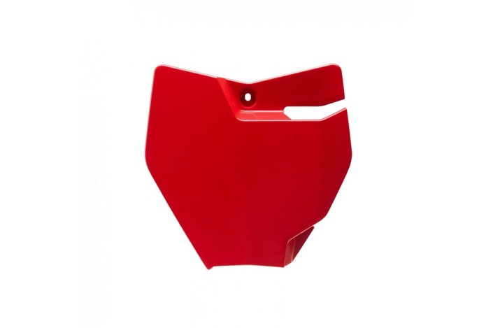 Plaque numéro frontale POLISPORT - rouge Gas Gas MC65