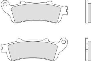 Plaquettes de frein BREMBO Scooter carbone céramique - 07034