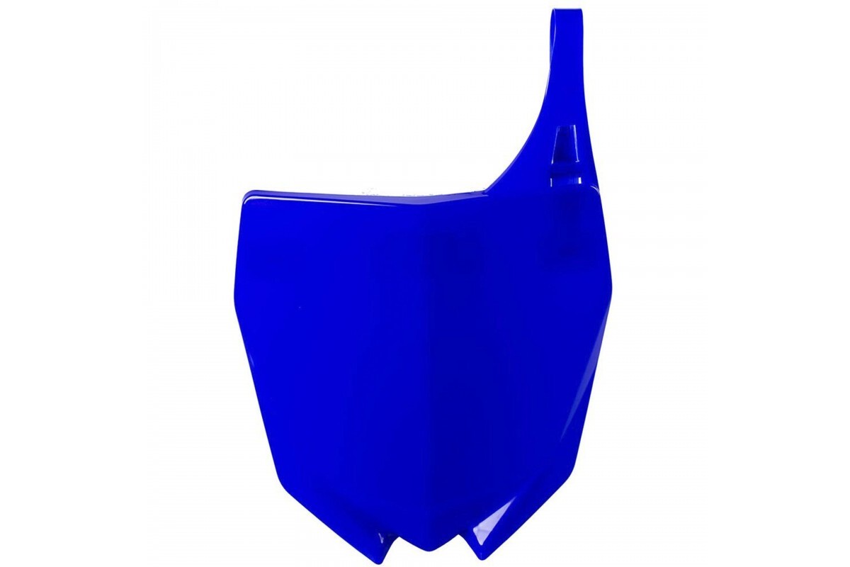 Plaque numéro frontale POLISPORT - bleu Yamaha YZ85