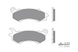 Plaquettes de frein BREMBO Scooter carbone céramique - 07090CC