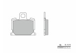 Plaquettes de frein BREMBO route carbone céramique - 07YA0809
