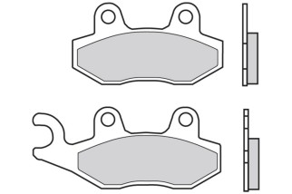 Plaquettes de frein BREMBO Scooter carbone céramique - 07076CC