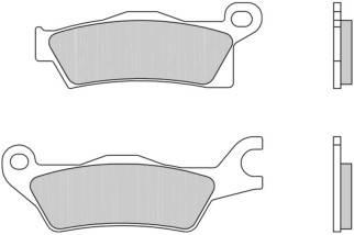 Plaquettes de frein BREMBO Off-Road métal fritté - 07GR27SX