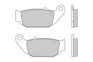 Plaquettes de frein BREMBO Off-Road métal fritté - 07HO61SD