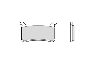 Plaquettes de frein BREMBO route métal fritté - 07HO63SA
