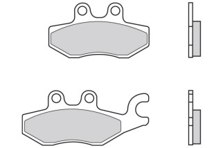 Plaquettes de frein BREMBO Scooter carbone céramique - 07060