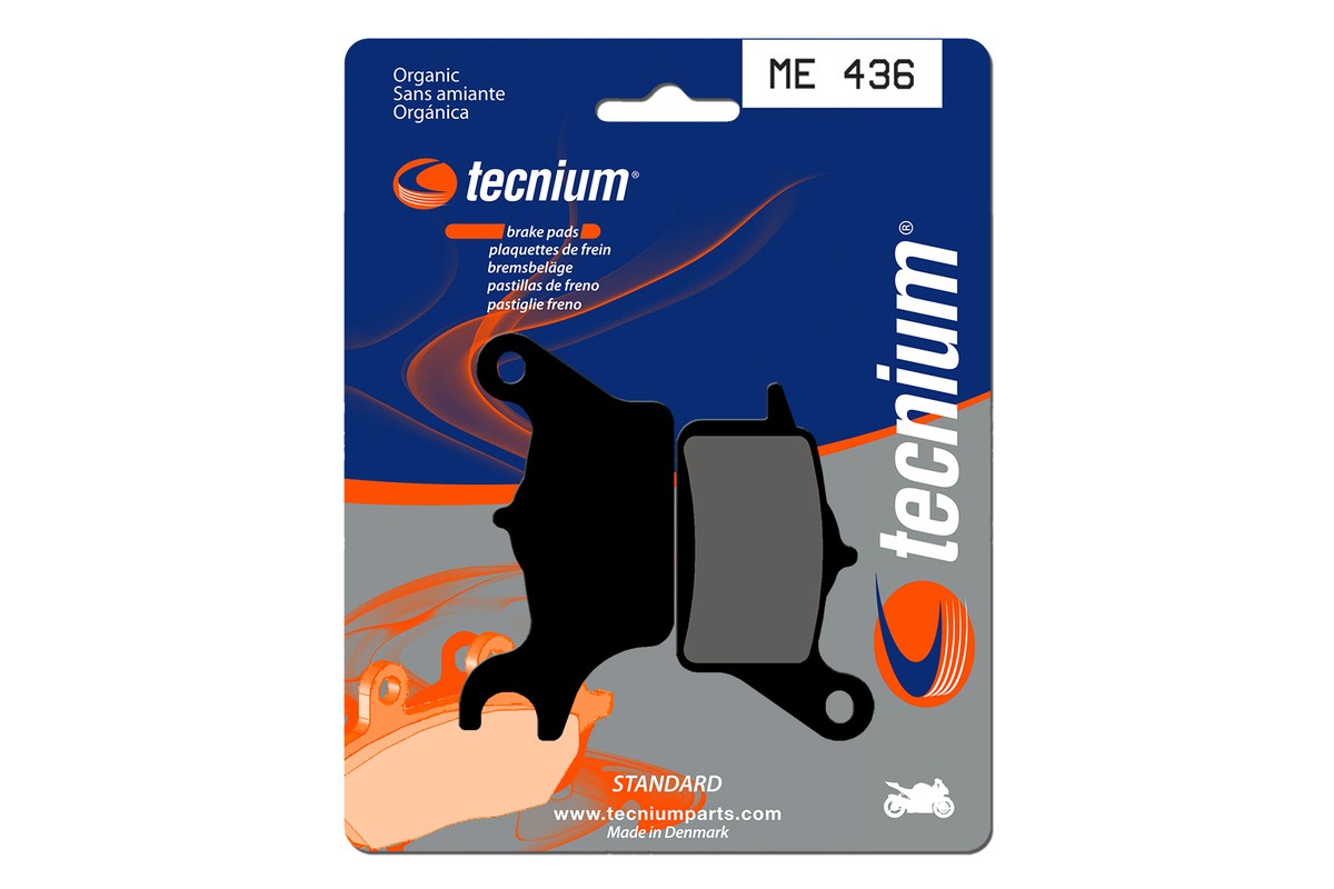 Plaquettes de frein gauche TECNIUM organique - ME436